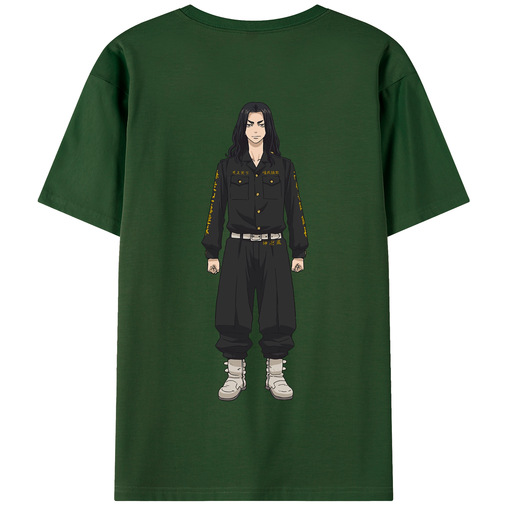 （画像用） 東京リベンジャーズ Tokyo Revengers 綿100％半袖Tシャツ（背面プリント）